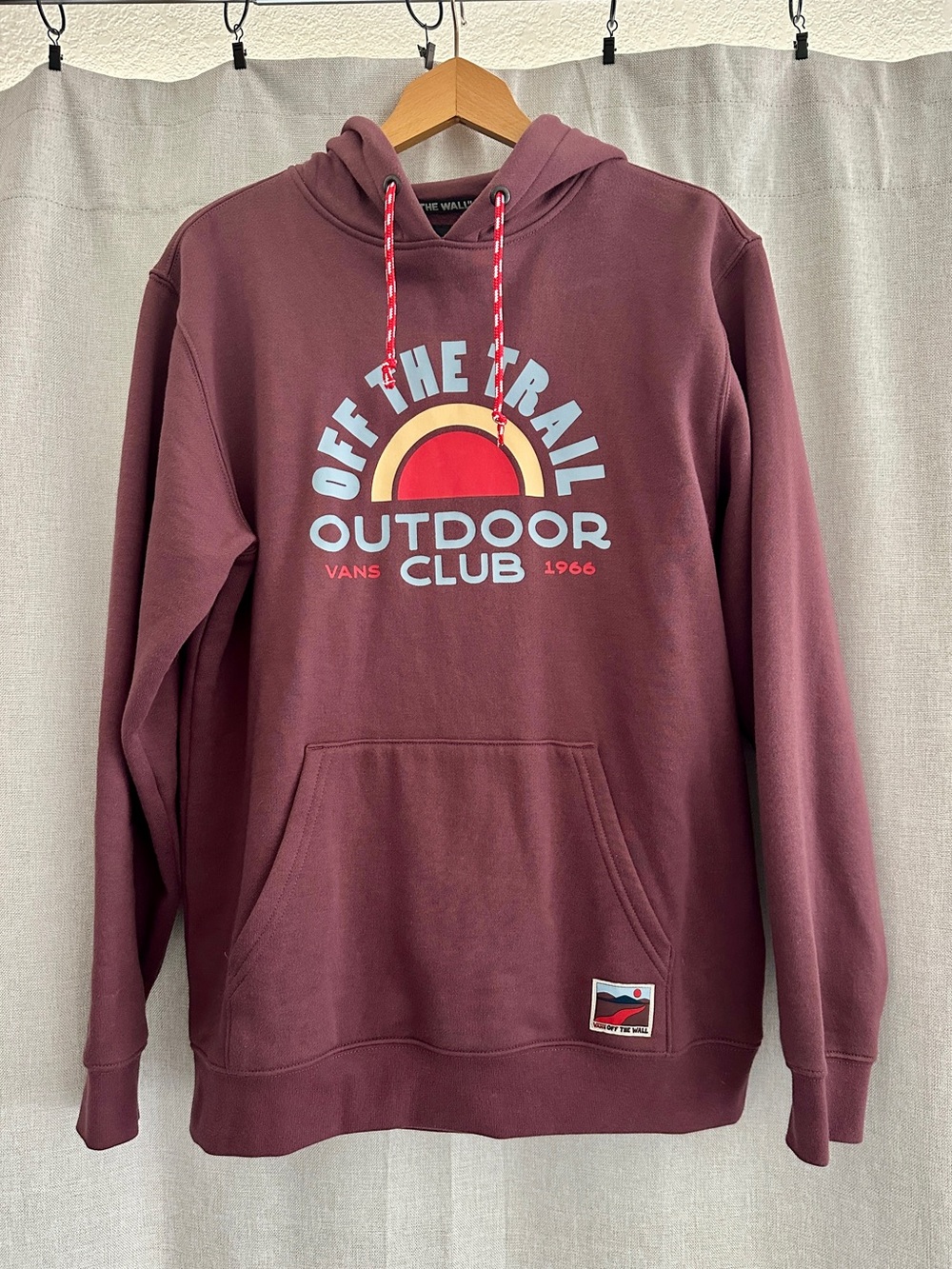 Vans Off The Trail Outdoor Club Hoodie - Maroon